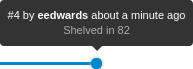 A Review Timeline tooltip